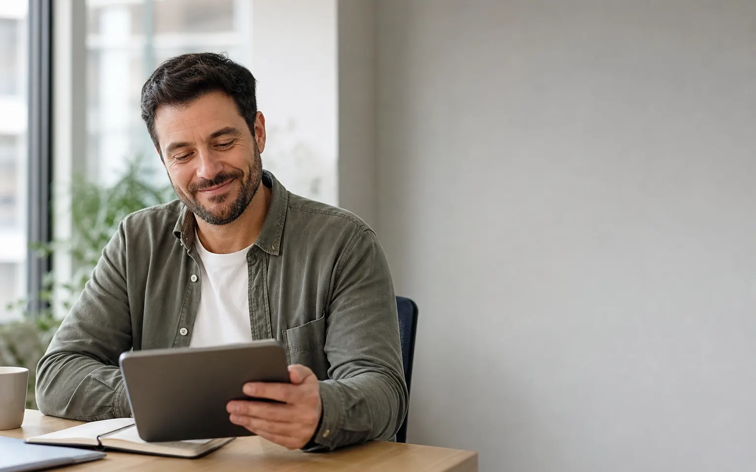 Hiring manager reviewing a candidate qualification report